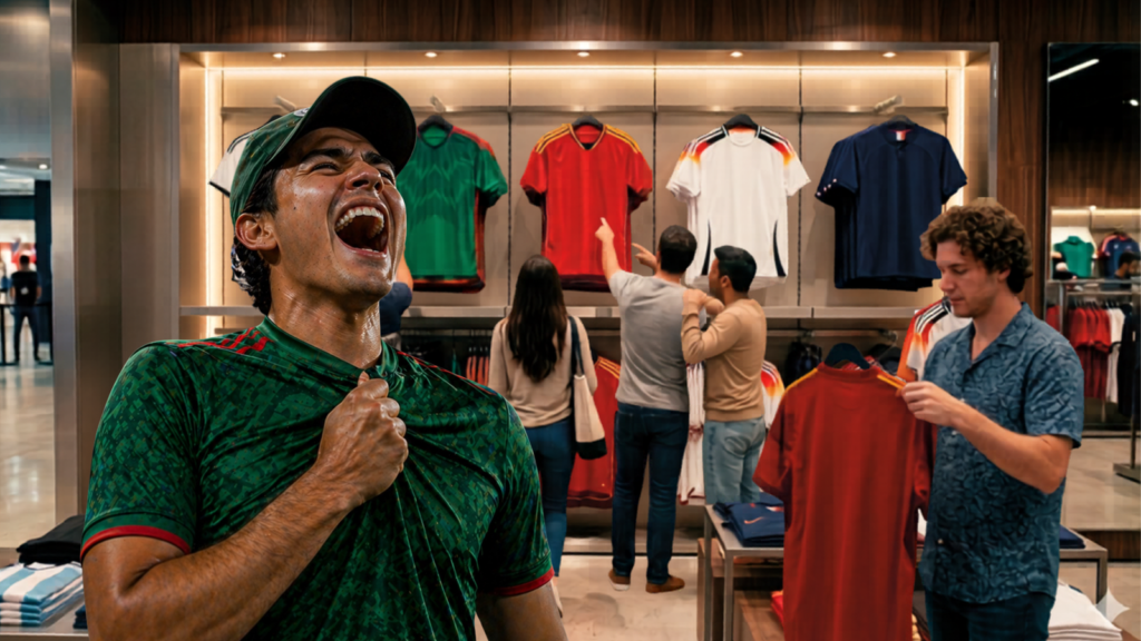 Imagen principal: Cuenta regresiva mundialista: cuando la merch también empieza a mover el torneo